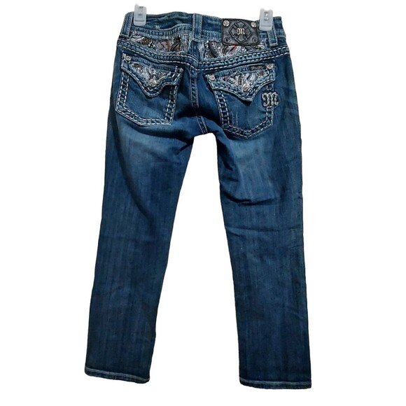 Y2K Women's Miss Me Capris Jeans size 27 - Picture 3 of 10